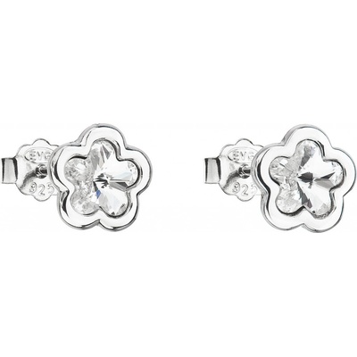 Pavona pecka s krystaly Swarovski bílá kytička 31255.1