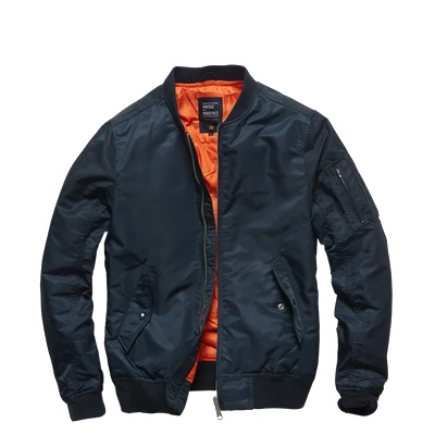 Vintage Industries Bomber Welder преходно яке, нощно небе, тъмносиньо (2101.nightsky)