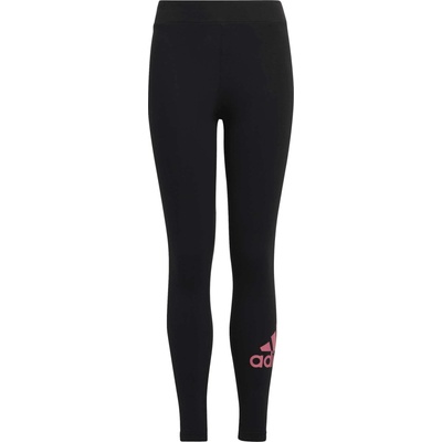 adidas dievčenské legíny Essentials Big Logo Leggings čierna ružová