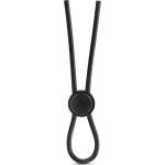 Blush Stay Hard Silicone Loop Cock Ring Black