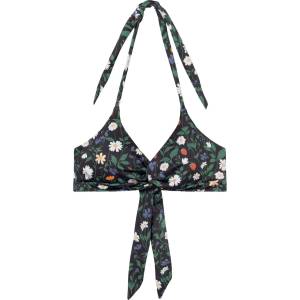 DEDICATED Дамско бикини горнище DEDICATED Women's Bikini Top Gullholma Bikini top - Strawberry Field Black - размер XS (150-5210-0711)