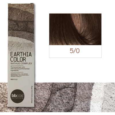 BBcos barva na vlasy Earthia Color 5/0 100 ml – Zboží Dáma