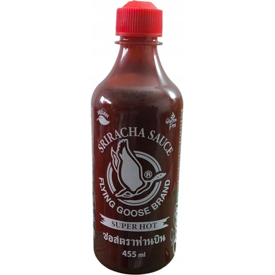 Omáčka Sriracha Super Hot Extra Pálivá Flying Goose 455 ml