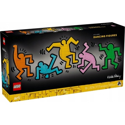 LEGO® Art 31216 Keith Haring – Tančící postavy