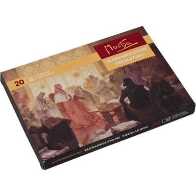 Sada 20 pohledů Alfons Mucha – Slovanská epopej – Zboží Dáma