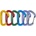 Black Diamond Карабинер с щифт Black diamond Miniwire Rackpack Snapgate carabiner - Mulitcolor - размер One Size (321-0244-0111)