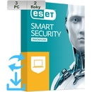 Antivírusy ESET Smart Security Premium 3 lic. 24 mes. predĺženie