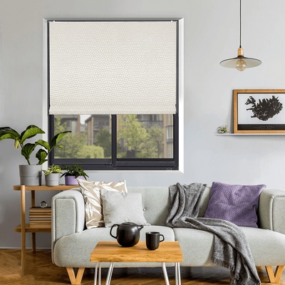 Roleta Římská, Velutto, Bílá, RV 001 , 130 x 50 cm