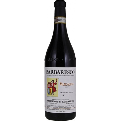 Produttori del Barbaresco Barbaresco Riserva Muncagota 2019 Červené 14,5% 0,75 l (holá láhev)