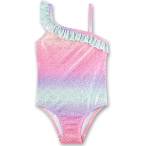 Sanetta Детски бански костюм Sanetta Kid's Swimsuit 430580 Swimsuit - Prism Pink - размер 98 (EU) (750-2591-0112)