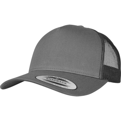 Flexfit 6506 5 panelová Retro Trucker 55.6506 charcoal/white