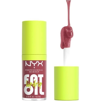 NYX Professional Makeup Fat Oil Lip Drip olej na rty 09 Chillin Like A Villain 4,8 ml
