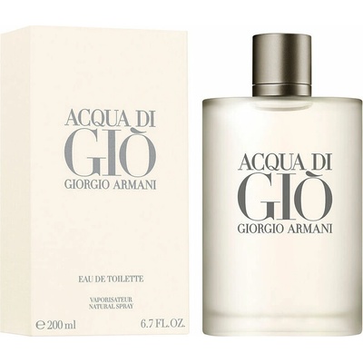 Giorgio Armani Acqua di Giò toaletná voda pánska 200 ml plniteľný flakón