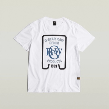 Image 1 of G Star Тениска G Star Raw T-Shirt - White