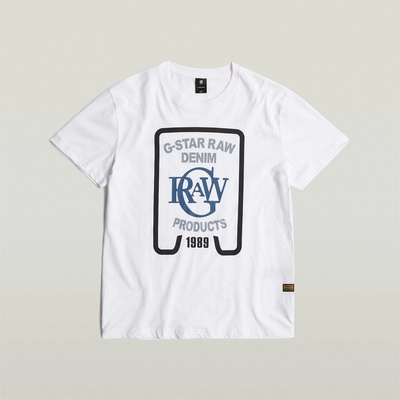 G Star Тениска G Star Raw T-Shirt - White
