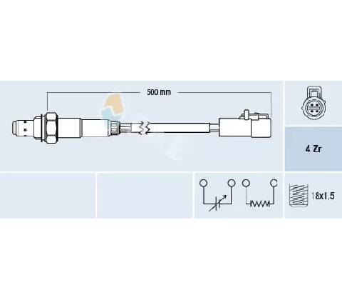 Lambda sonda FAE 77260