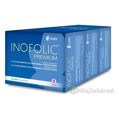 Inofolic Premium s kys. listovou, 3 x 20 ks