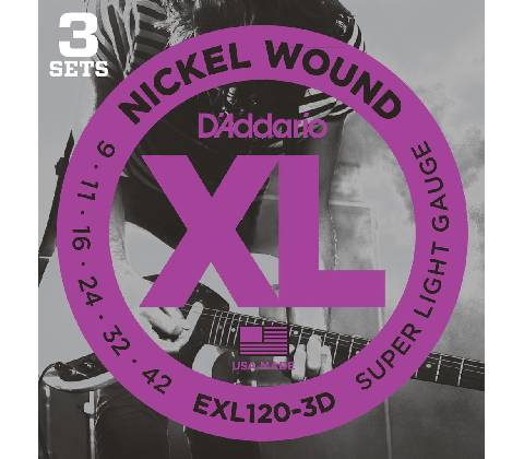 DAddario EXL120-3D
