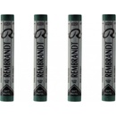 Rembrandt Soft Pastel sada suchých pastelov permanent green light 9 4 ks