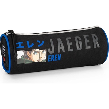 Panini Цилиндричен ученически несесер Panini Comix Anime - Attack on Titan Style (70590AOT)