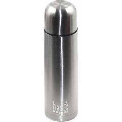 BasicNature Термо бутилка Basic Nature Insulated Bottle - Steel - размер 1, 0 l (533-0883-0112)