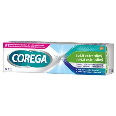 Corega Fresh fixačný krém pre zubnú náhradu 40 g