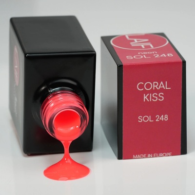 Laif Gel lak oranžový SOL 248 Coral Kiss 10 ml