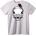 NOONEBRAND Тениска Череп с Бодлива Тел - XS, Black