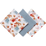 BabyOno Комплект меки пелени Babyono - 348/07, 70 х 70 cm, 3 броя (5901435414507) - baby