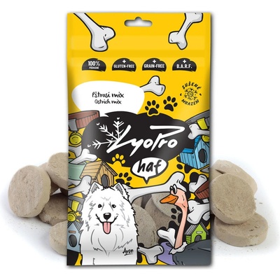 Lyopro haf poch mrazom sušený Pštrosí mix 50 g