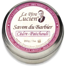 Le Pere Lucien Cèdre-Patchouli mýdlo na holení v dóze 200 g