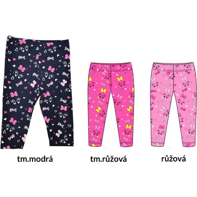 Sezon dívčí 3/4 legíny tm.růžová