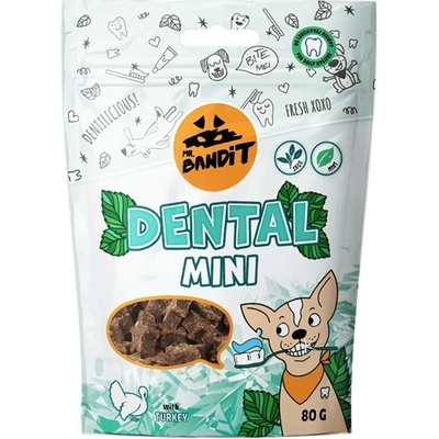 Mr. Bandit dental mini turkey 80 g