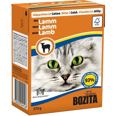 Bozita Cat kousky jelly jehně 370 g