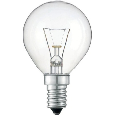 SAD*N Otrasuvzdorná žiarovka E14 25W G45 klasická číra SA4514025