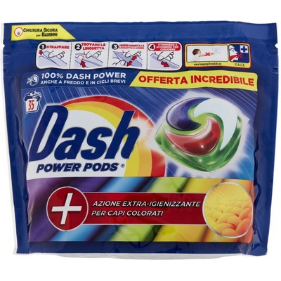 Dash Pods Power Color Sanitiser kapsle 35 PD