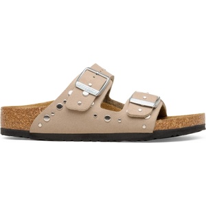 Birkenstock Детски сандали Birkenstock Kid's Arizona Rivet Border Synthetik Sandals - Soft Birki Gray Taupe - размер 29 (702-5449-0212)