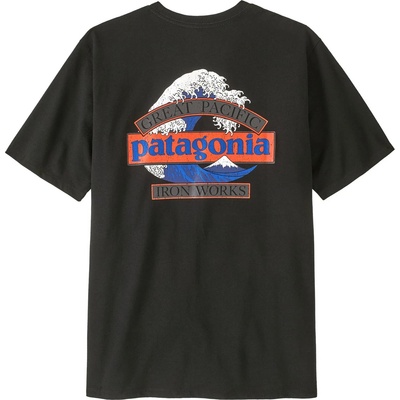 Patagonia Мъжка тениска Patagonia Great Waves Responsibili-Tee T-shirt - Black (216-8001-0114)