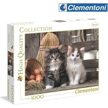 Clementoni Пъзел 1000 части Сладки котенца clementoni