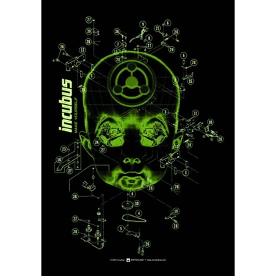 HEART ROCK флагче Incubus - Make Yourself - HFL0398