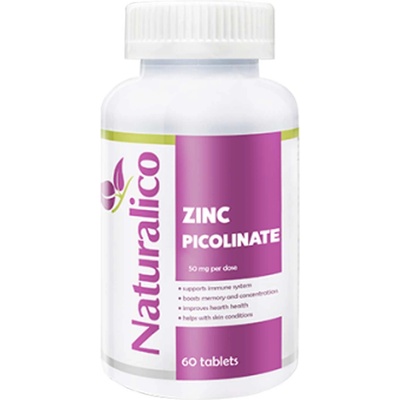 NATURALICO Цинк пиколинат 50mg-60 теблетки