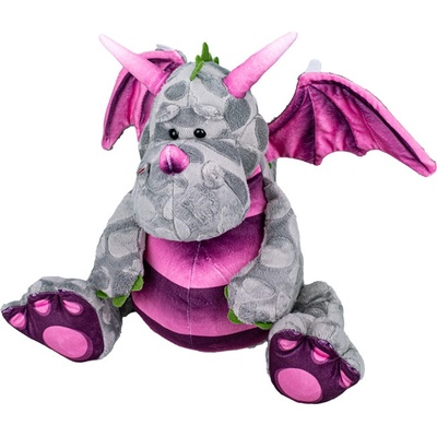 Mikro trading Drak šedá 23 cm