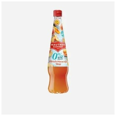 Mautner Markhof Sirup 0% cukr Broskev-Maracuja 12 x 700 ml