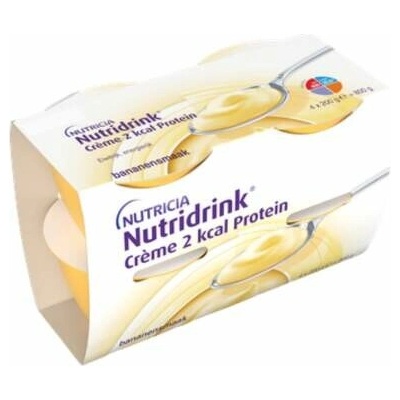 Nutridrink Crème 2 kcal Protein s banánovou príchuťou 24x200 g