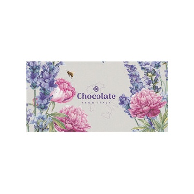 CHOCOLATE Mléčná s mandlovým nugátem 100 g