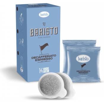 Baristo Decaffeinato Espresso безкофеиново кафе монодози - 14 бр