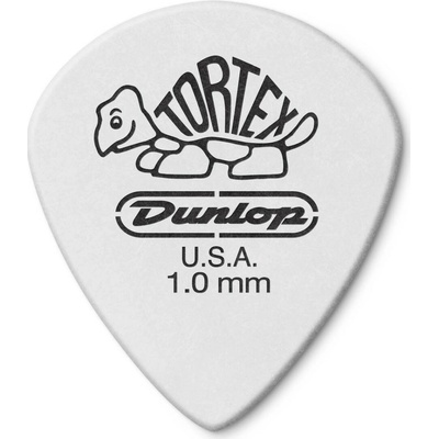 Dunlop 478-100 TORTEX WHITE JAZZ III PICK 1.0MM - trsátko
