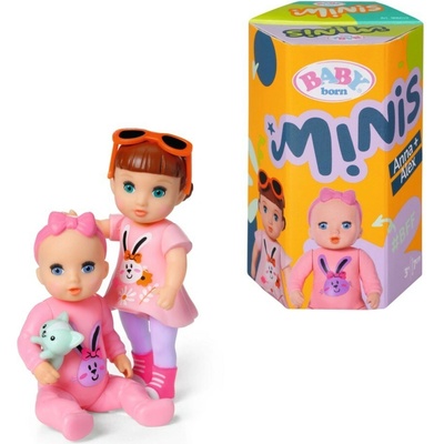 Zapf Creation BABY born Minis sada bábik Anna a Alex