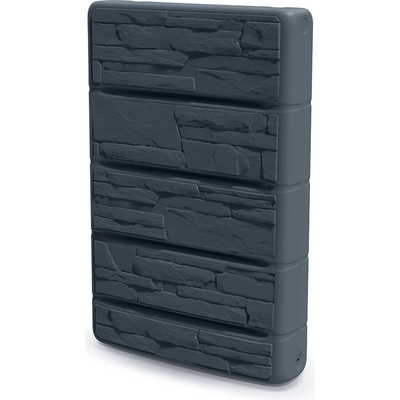 Prosperplast Sud na dažďovú vodu STONE WALL 400L farba antracit
