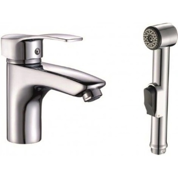 Inter Ceramic Смесител за умивалникс БИДЕТНА слушалка Quadrat ICF 1671305